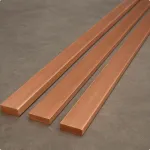 Шина медная 2,2х75 мм М2 электротехническая твёрдая ГОСТ 1173-2006