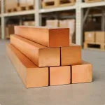 Квадрат медный М0б 3 мм полутвердый холоднодеформированный ГОСТ 1535-2016